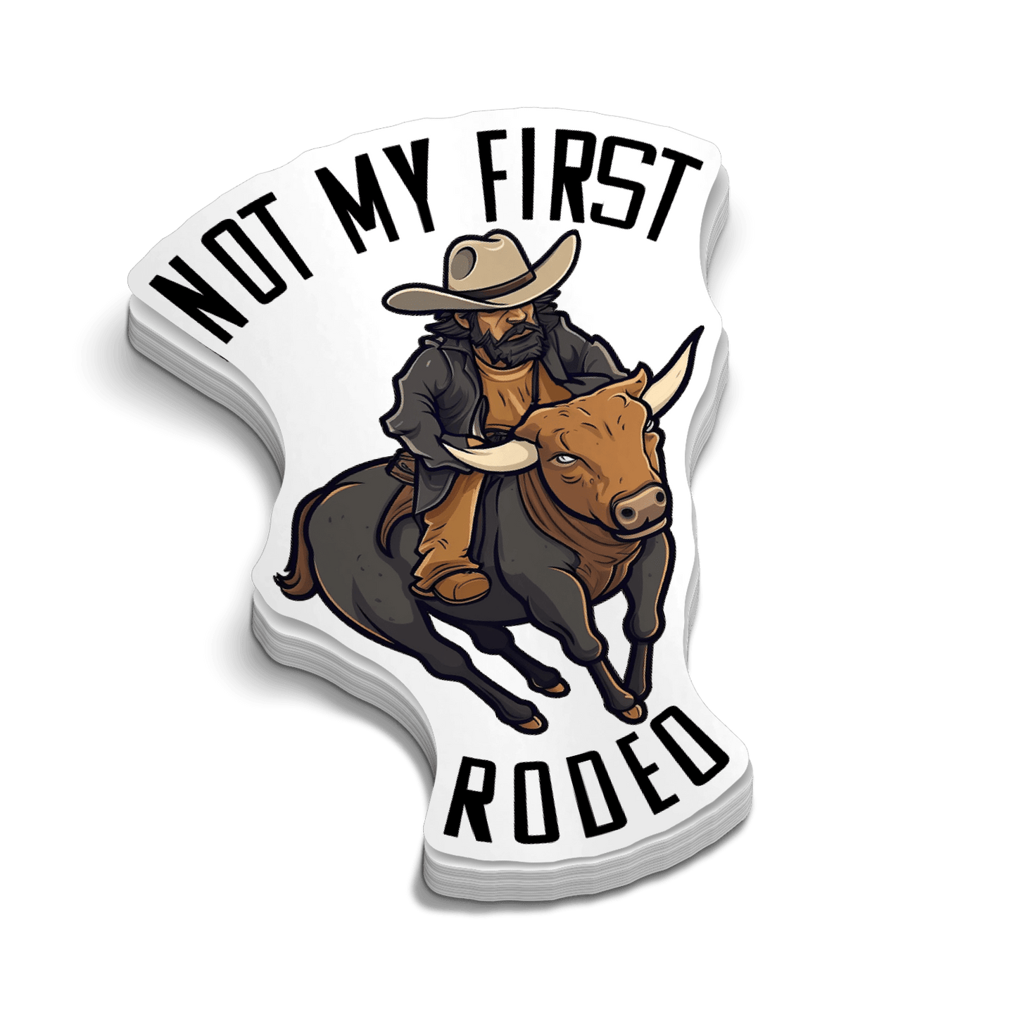 First Rodeo - Hard Hat Decal
