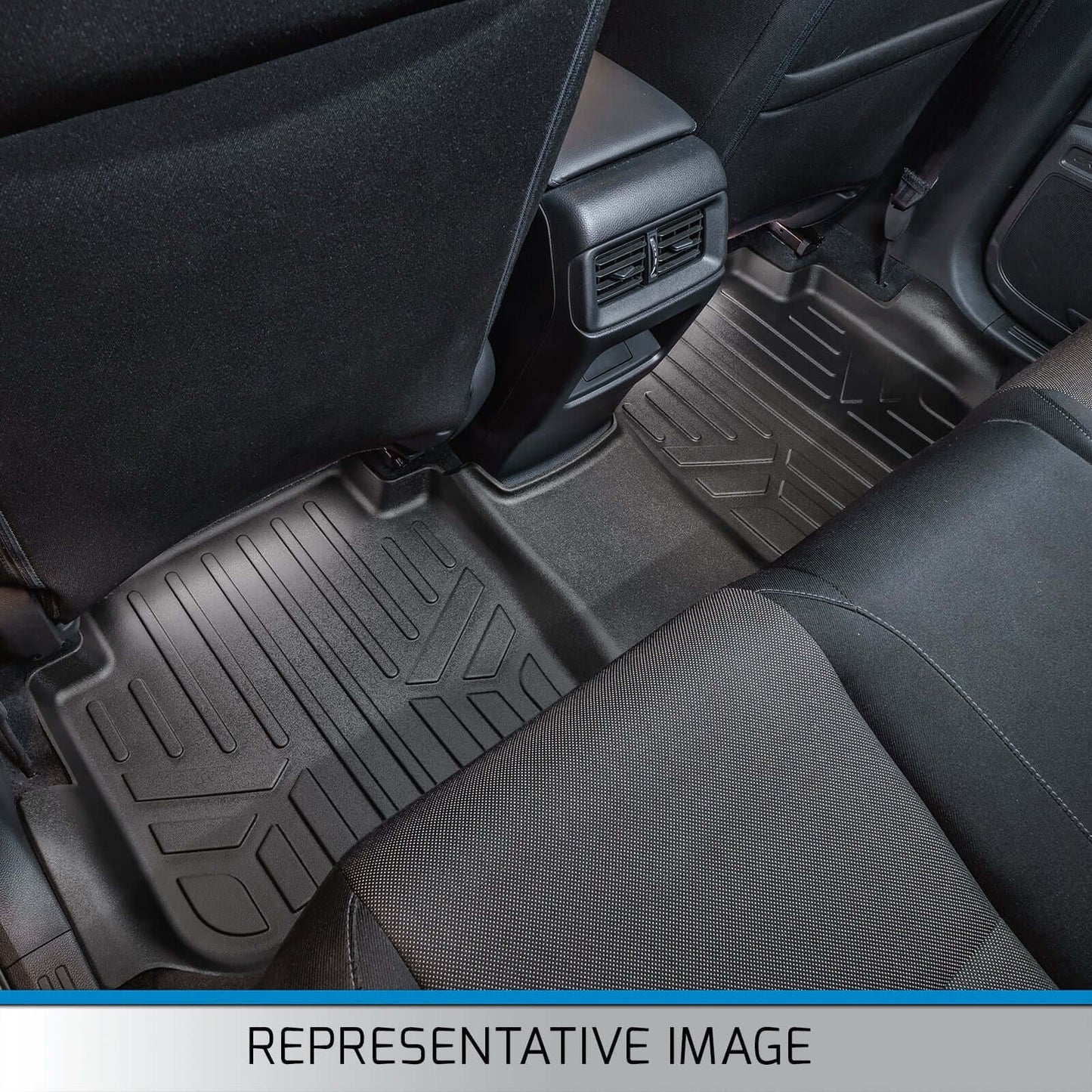 SMARTLINER 2 Row Floor & Cargo Liner Set For 2015-2021 Volkswagen Golf /GTI / 2017 - 2019 Golf Alltrack