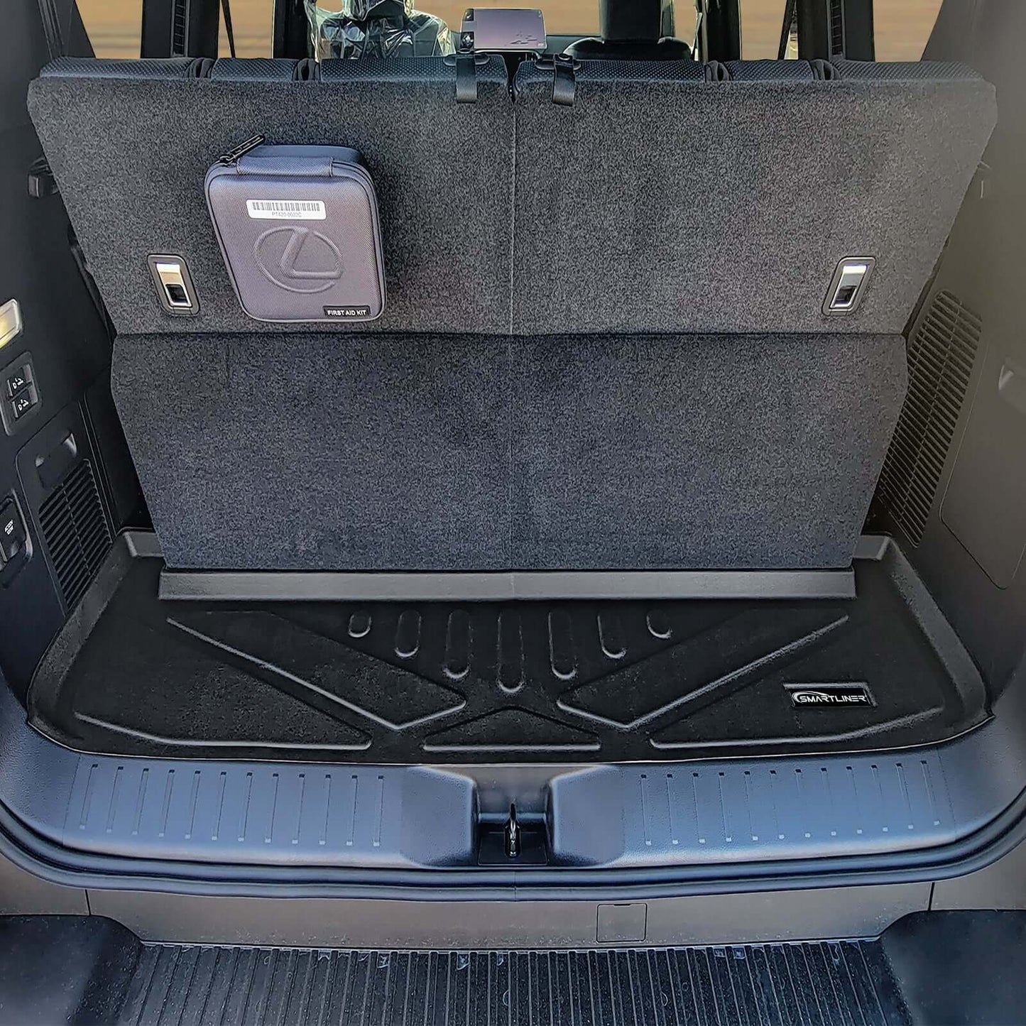 SMARTLINER Custom Fit Floor Liners For 2022-2025 Lexus LX 600 (7 Passenger)