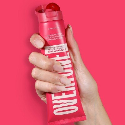 Overtone Raspberry Pink Hair Mask Semi - Permanent Hair Dye & Color Conditioner - New - Jaico Online Shop