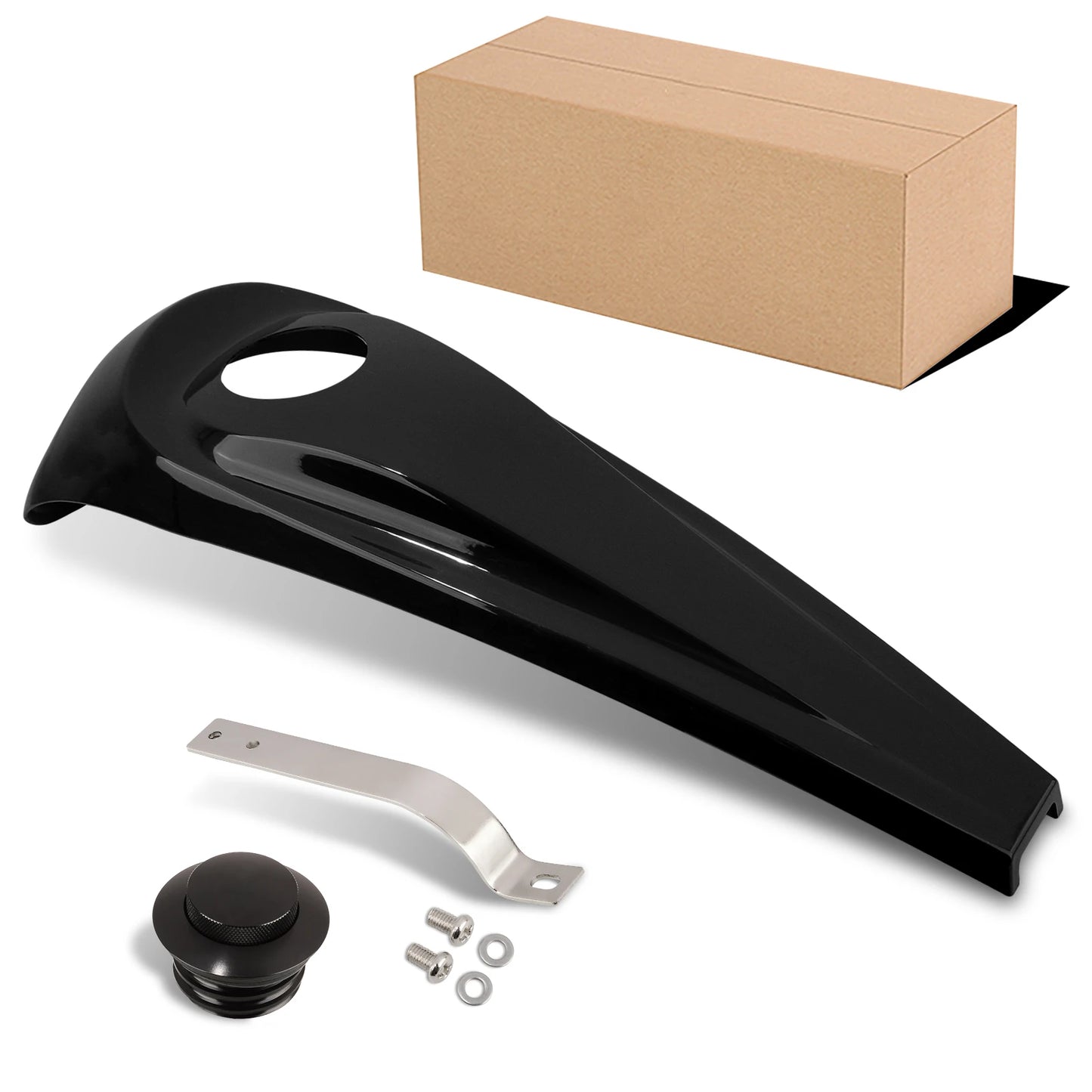 2008-2024 Smooth Dash Fuel Console Cover Motorcycles Gas Tank Cap For Harley Touring CVO Electra Road Street Glide FLHX/I FLHTK