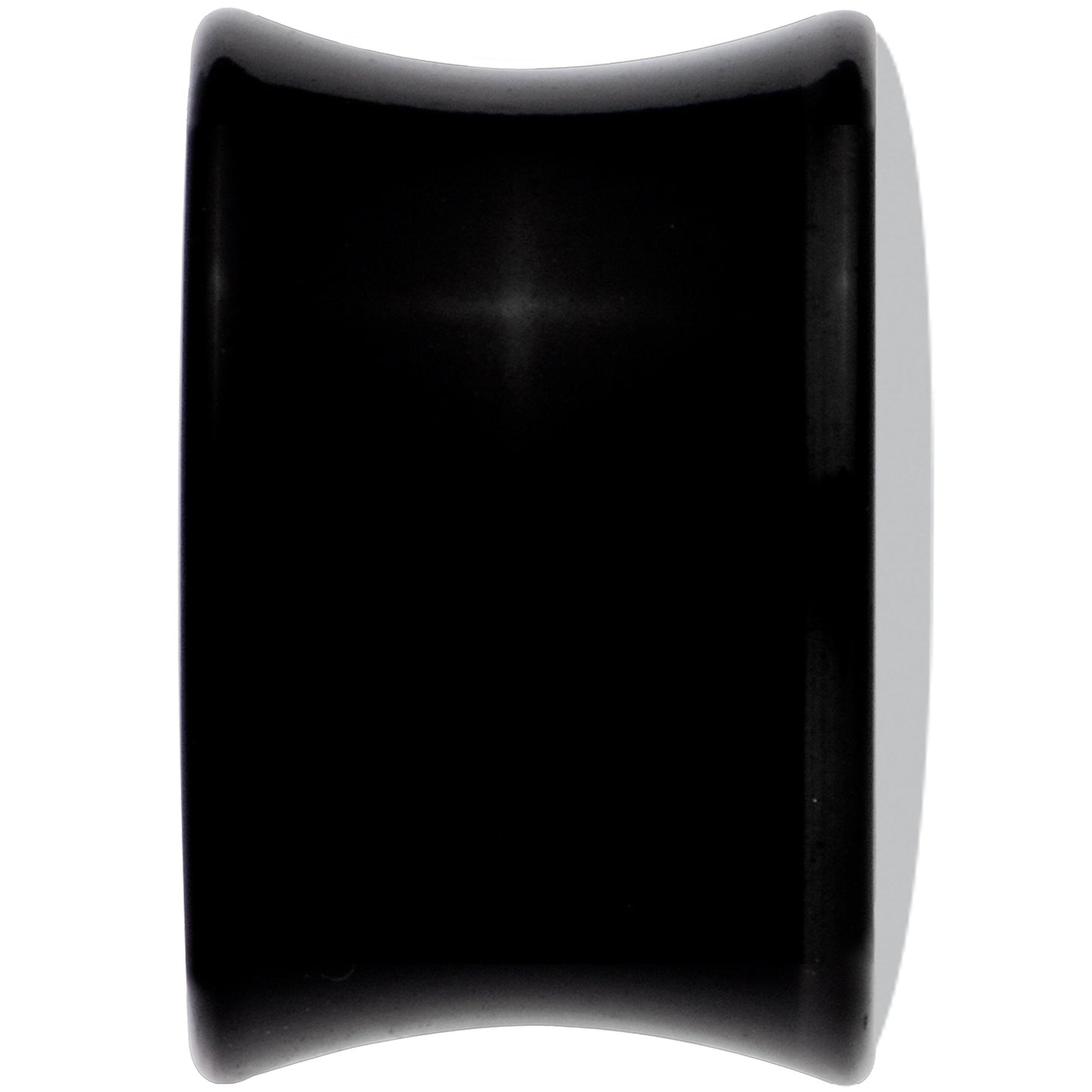 Black Acrylic Pink Grenade Saddle Plug Set 9/16