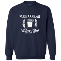 Blue Collar Wives Club - Crew Sweatshirt - Navy