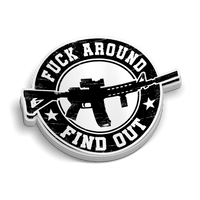 FAFO Round Hard Hat Decal