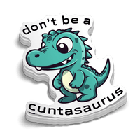 Cuntasarurus Hard Hat Decal