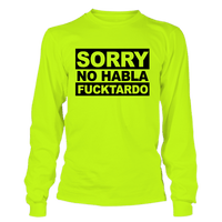 F*cktardo - Long Sleeve Hi-Vis T-Shirt