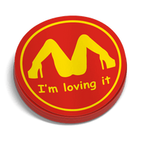 I'm Loving It Hard Hat Decal
