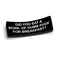 Bowl Of Dumb Hard Hat Decal