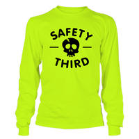 Safety Third - Long Sleeve Hi-Vis T-Shirt