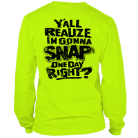 Snap - Long Sleeve Hi-Vis T-Shirt