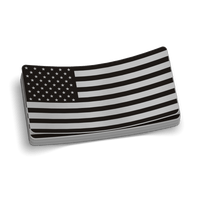 Ghost Flag Hard Hat Decal