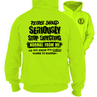 Should Stop Expecting - Safety Yellow Hoodie