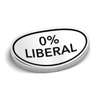 0% Liberal Decal