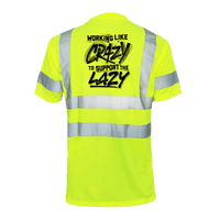 Crazy - Reflective Safety T-Shirt