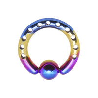 8G INDUSTRIAL PUNCHED Rainbow TITANIUM BCR
