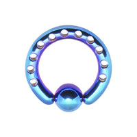 8G INDUSTRIAL PUNCHED Turquoise TITANIUM BCR