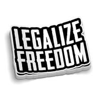 Legalize Freedom Hard Hat Decal
