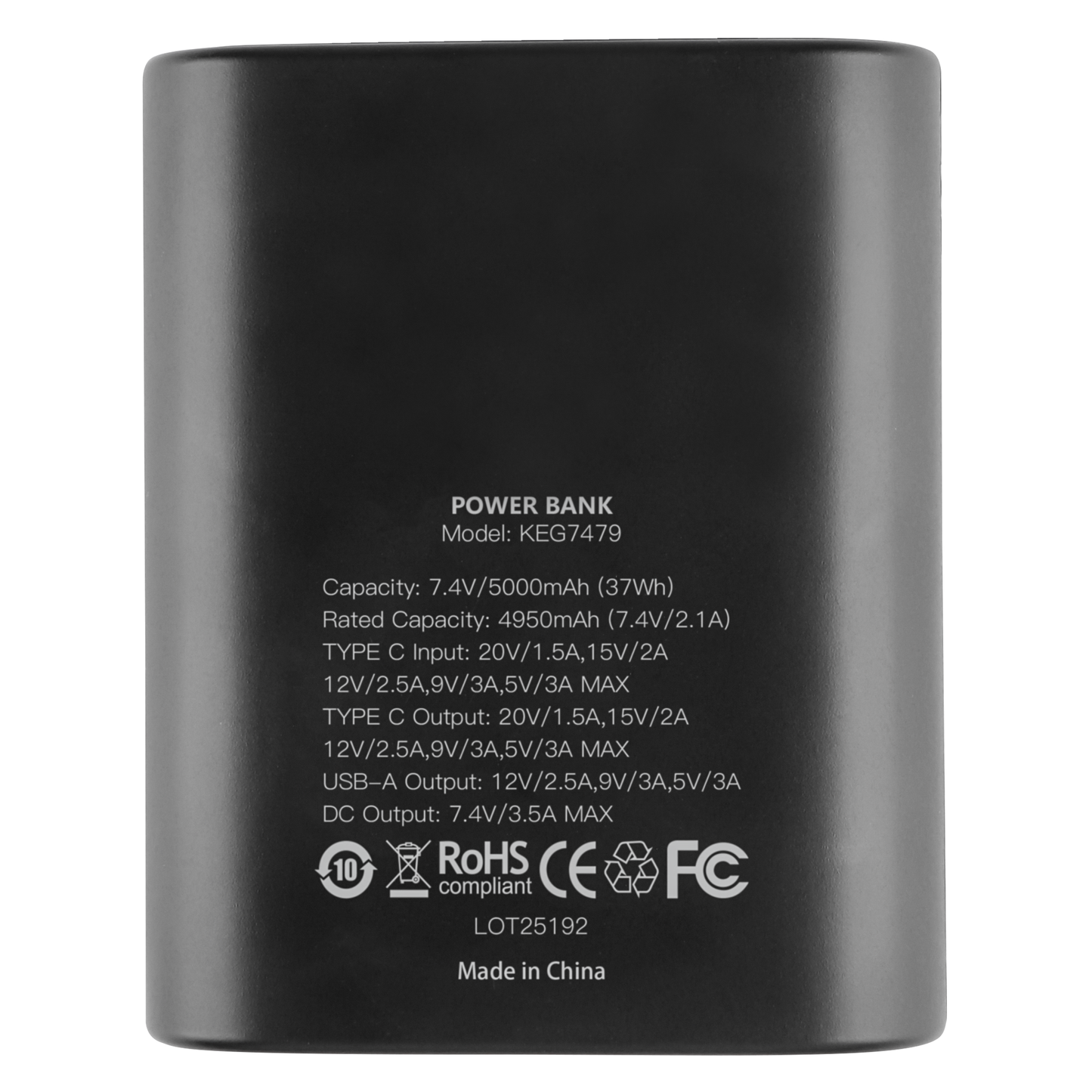 Gobi Heat® 5000 mAh PD Fast-Charge Battery - 5V-20V