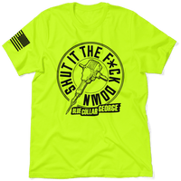 Blue Collar George Shut It - Safety T-Shirt