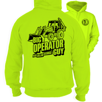 Blue Collar George - Big Operator - Safety Hi-Vis Hoodie