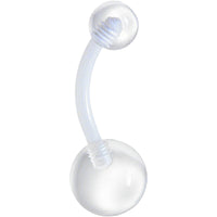Bioplast Cool Clear Belly Ring