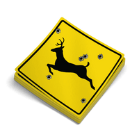 Deer Crossing Hard Hat Decal