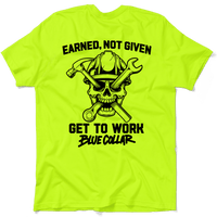 Earned Not Given - Safety Yellow T-Shirt