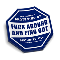 FAFO Security Decal