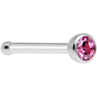 Rose Nose Bone Created with Crystals