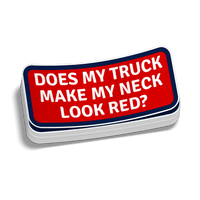Does My Truck - Hard Hat Decal