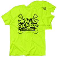Blue Collar George Dig It - Safety T-Shirt
