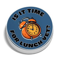 Lunch Time - Hard Hat Decal