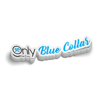 Only Blue Collar 6 Inch Decal