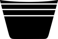 Strobe Hood Decal Cover for 2014-2021 Toyota Tundra
