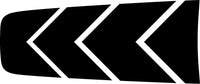 Hood "Chevron" Decal for 2011-2022 Jeep Grand Cherokee