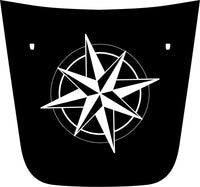 Hood "Compass" Decal Cover for 2017-2021 Jeep Compass