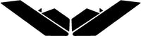 Reflective Safety REAR Door Inserts for 2020-2024 Ford Explorer (x2)