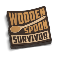 Wooden Spoon Hard Hat Decal