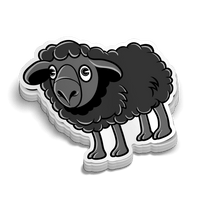 Black Sheep -  Hard Hat Decal