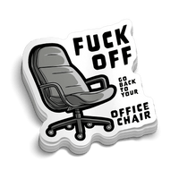Office Chair - Hard Hat Decal