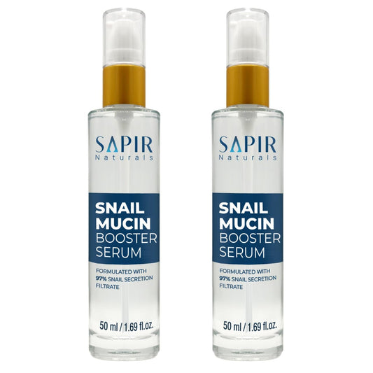 ail Mucin Serum Repair Booster Serum 50Ml - Formulated with 97% ail Secretion Filtrate - Facial Skin Care Products Face Serum for Women with Hyaluronic Acid - anti Aging Serum - (2 Pack)