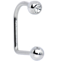 Single Crystal Lippy Loop Ball Labret