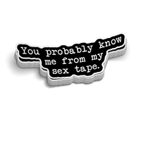 Sex Tape - Hard Hat Decal