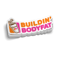 Buildin' Bodyfat - Hard Hat Decal
