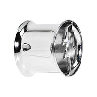 1/2 Stainless Steel Double Flare Lightning Bolt Tunnel