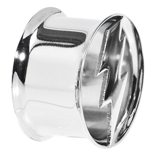 3/4 Stainless Steel Double Flare Lightning Bolt Tunnel