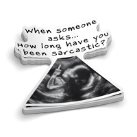 Sarcastic - Hard Hat Decal