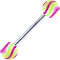 Purple Paradise HYPNOTIC Barbell Tongue Ring