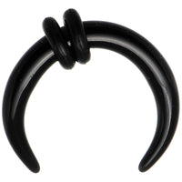 8G Black Acrylic UV Buffalo Taper