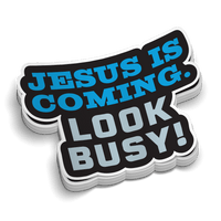 Look Busy -  Hard Hat Decal